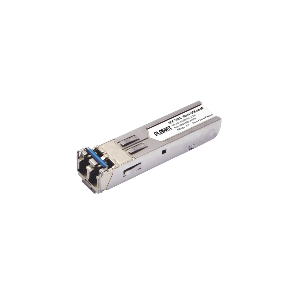 TRANSCEPTOR MINI-GBIC SFP+ 10G LC 1310NM DUPLEX PARA FIBRA MONOMODO 10 KM-Transceptores de Fibra-PLANET-Bsai Seguridad & Controles