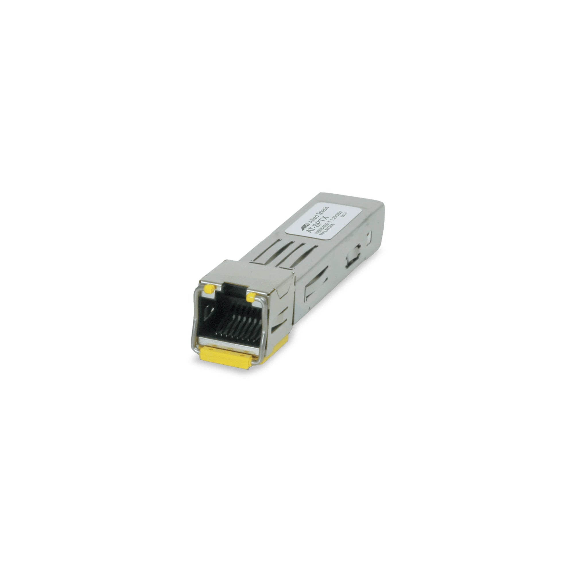 TRANSCEPTOR MINIGBIC SFP 10/100/1000 MBPS, DISTANCIA 100 M CONECTOR RJ-45-Transceptores de Fibra-ALLIED TELESIS-Bsai Seguridad & Controles