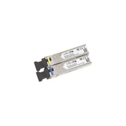TRANSCEPTORES MINIGBIC SFP 1.25G LC WDM PARA FIBRA MONO MODO 20 KMS-Transceptores de Fibra-MIKROTIK-Bsai Seguridad & Controles