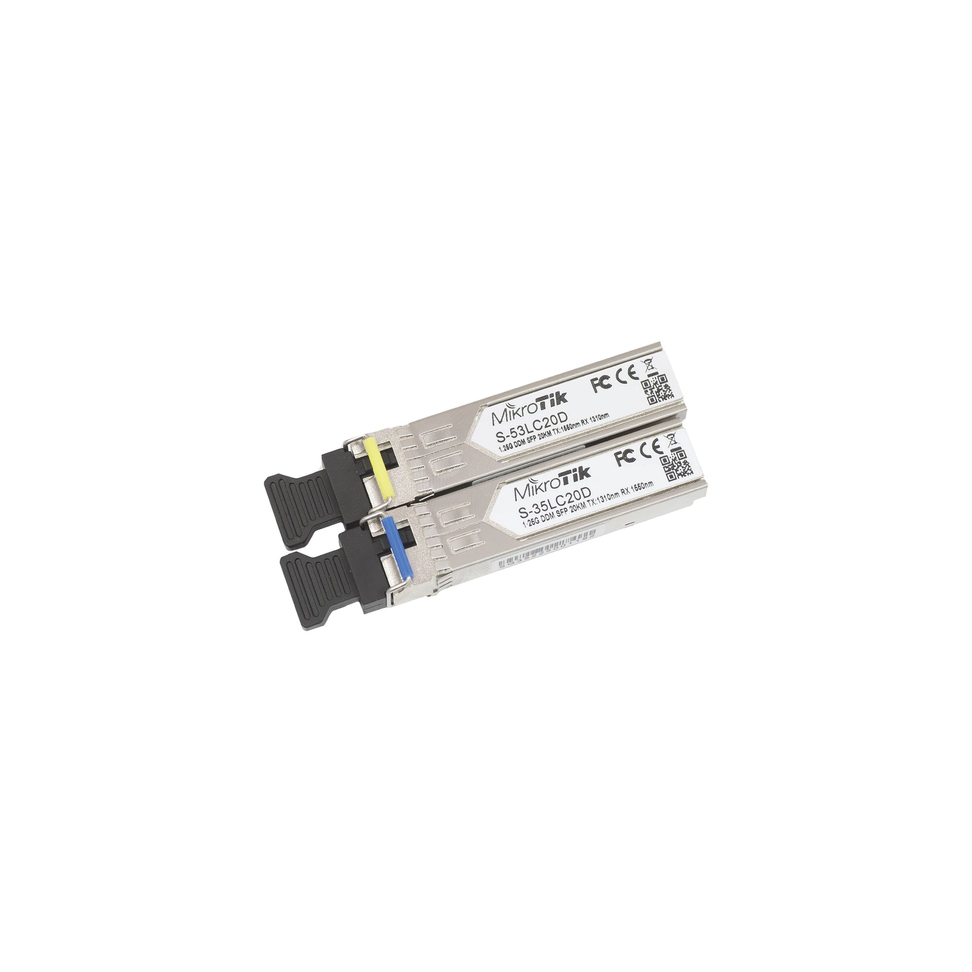 TRANSCEPTORES MINIGBIC SFP+ 10G LC SENCILLO PARA FIBRA MONO MODO 10 KM-Transceptores de Fibra-MIKROTIK-Bsai Seguridad & Controles