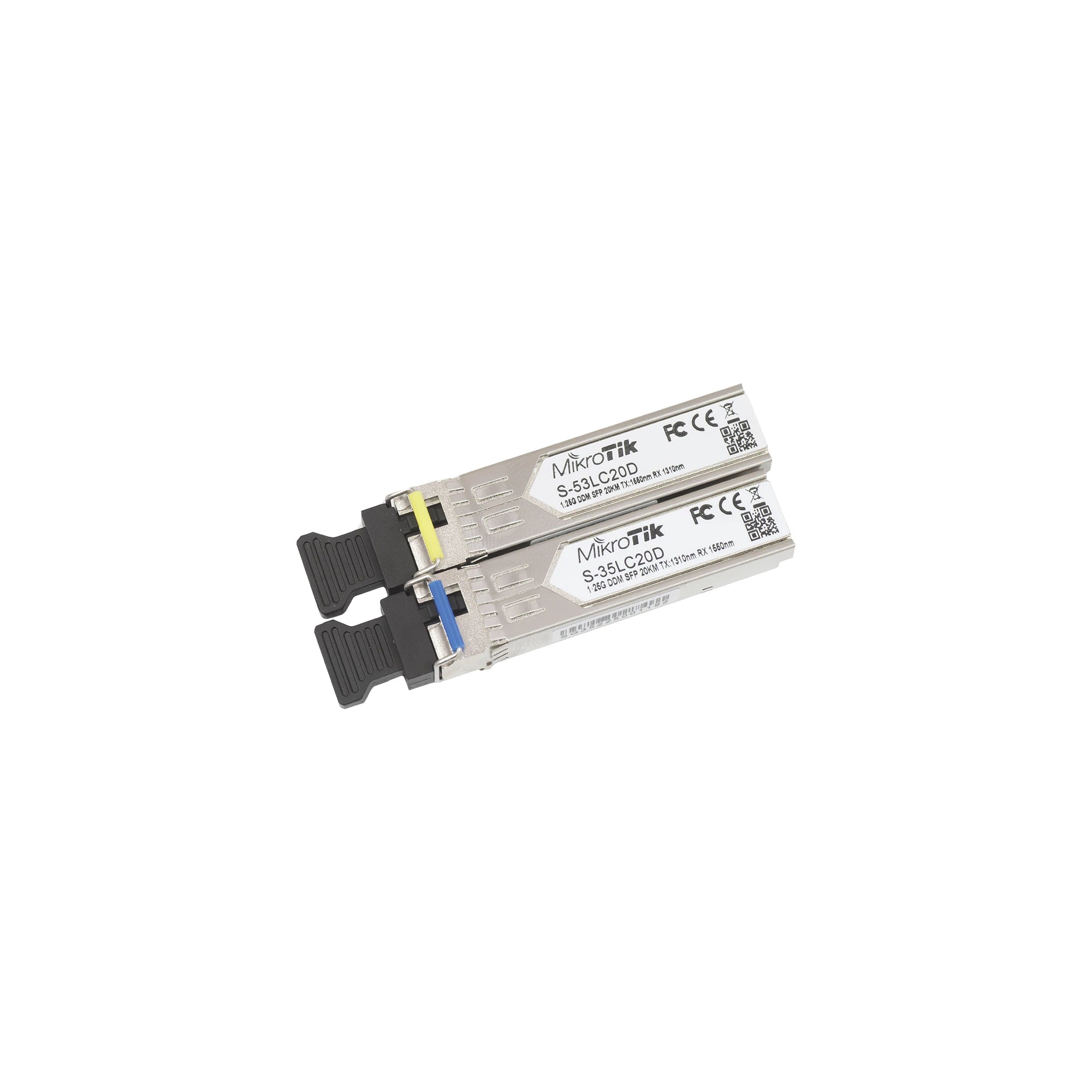 TRANSCEPTORES MINIGBIC SFP+ 10G LC SENCILLO PARA FIBRA MONO MODO 10 KM-Transceptores de Fibra-MIKROTIK-Bsai Seguridad & Controles