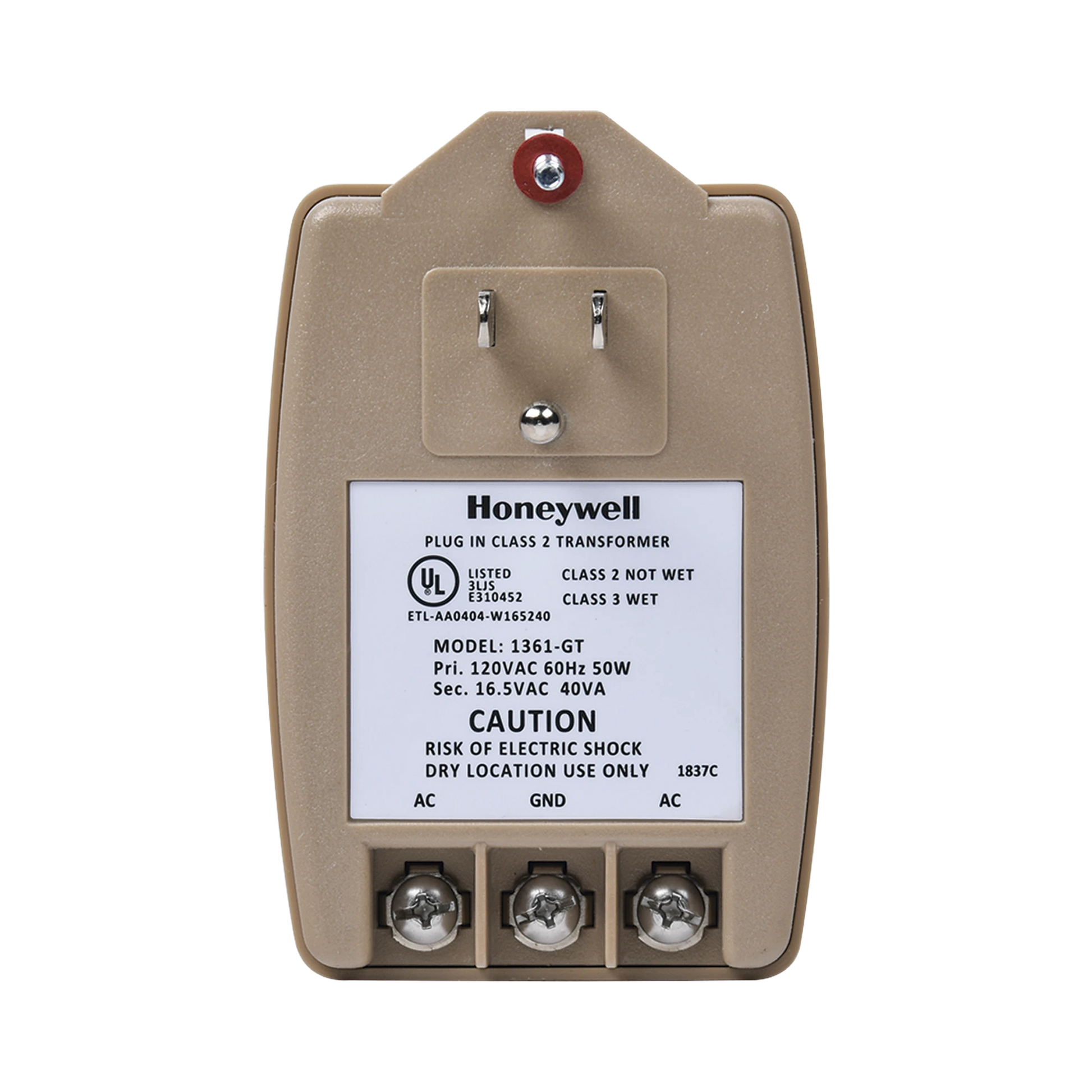 TRANSFORMADOR DE 16VCA 40VA-Energía-HONEYWELL HOME RESIDEO-Bsai Seguridad & Controles