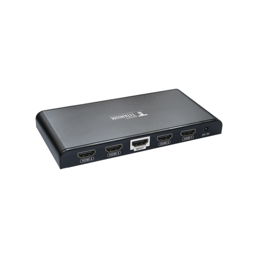 DIVISOR HDMI DE 1 ENTRADA A 4 SALIDAS 4KX2K @ 30 HZ SOPORTA 3D, SOPORTA 30 METROS EN LA ENTRADA, 25 METROS EN LAS SALIDAS-Accesorios Videovigilancia-EPCOM TITANIUM-TT-314-PRO-Bsai Seguridad & Controles