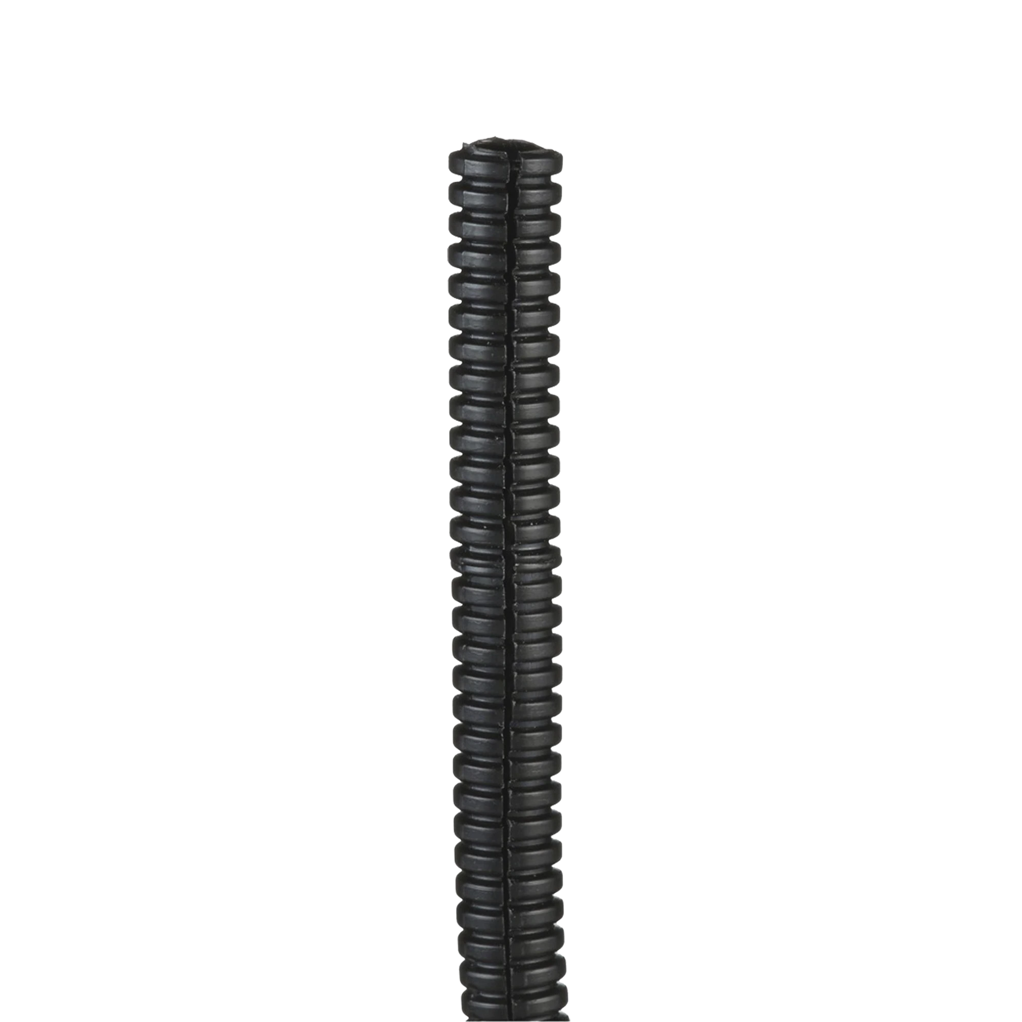 TUBO CORRUGADO ABIERTO PARA PROTECCION DE CABLES, .75IN (19.1 MM) DE DIAMETRO, 30.5 M DE LARGO, COLOR NEGRO-Fijacion-PANDUIT-Bsai Seguridad & Controles