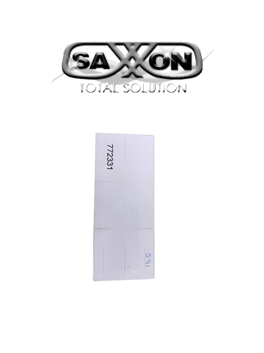 SAXXON THF02 - TAG DE PAPEL ADHERIBLE / ALTAS TEMPERATURAS / COMPATIBLE CON AST151002 & AST151003-Lectoras y Tarjetas-SAXXON-AST151008-Bsai Seguridad & Controles