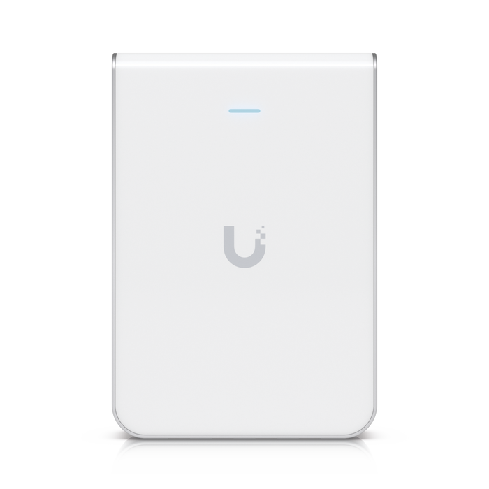 ACCESS POINT UNIFI U6 IN WALL/MONTAJE P/PARED, WIFI 6 2.4 Y 5 GHZ, HASTA 5.3 GBPS, 1 PTO POE IN, 4 PTOS SECUNDARIOS (1 POE OUT)-Redes WiFi-UBIQUITI NETWORKS-U6-IW-Bsai Seguridad & Controles
