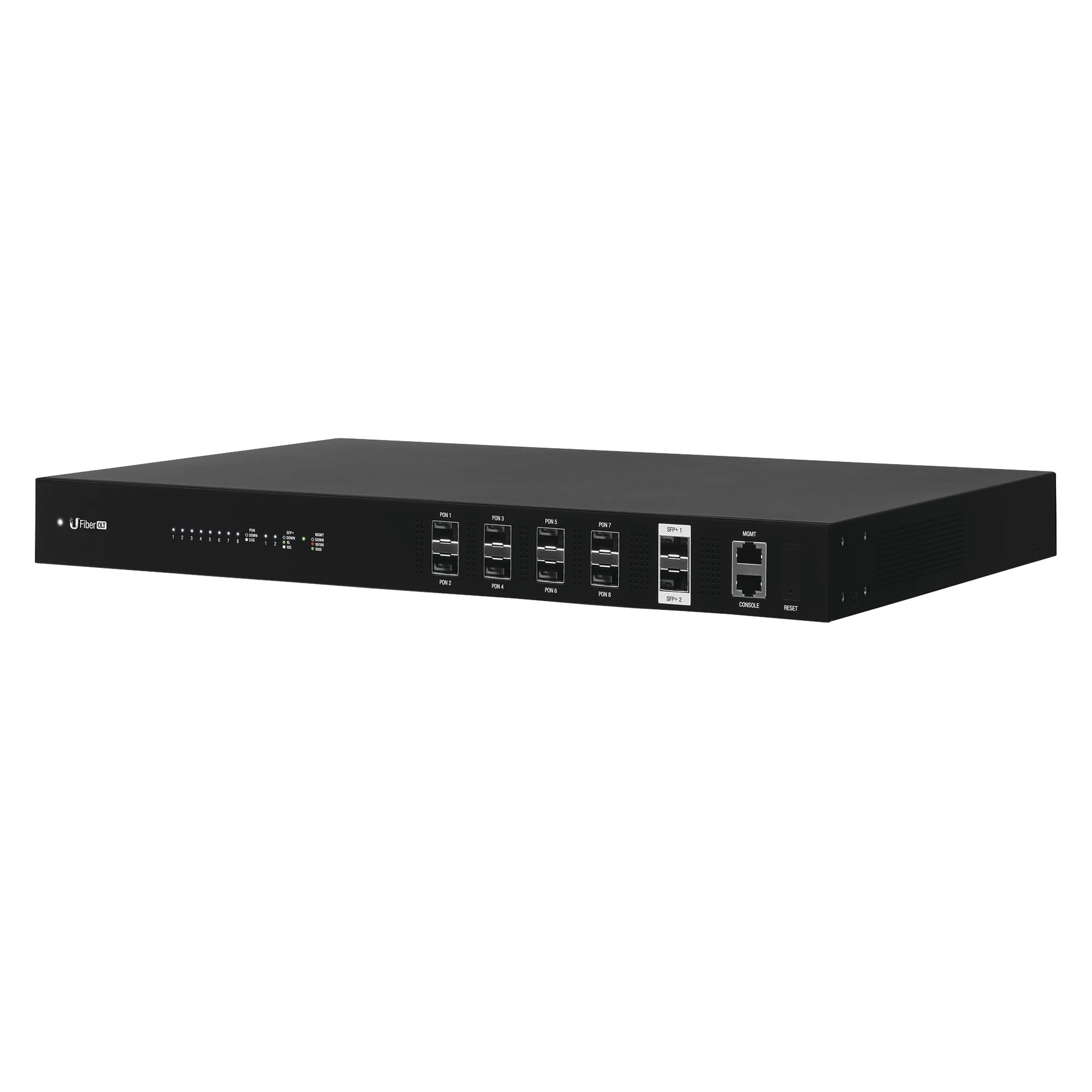 UFIBER GPON OLT, TERMINAL DE LÍNEA ÓPTICA HASTA 1024 ONUS CONCURRENTES, CON 8 PUERTOS SFP GPON + 2 PUERTOS SFP+ 10 G-GPON-UBIQUITI-Bsai Seguridad & Controles