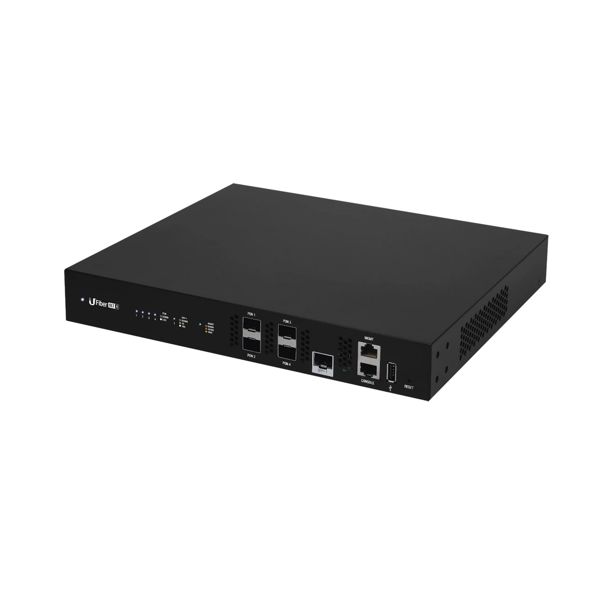 UFIBER GPON OLT, TERMINAL DE LÍNEA ÓPTICA HASTA 512 ONUS CONCURRENTES, CON 4 PUERTOS SFP GPON + 1 PUERTOS SFP+ 10 G-GPON-UBIQUITI-Bsai Seguridad & Controles