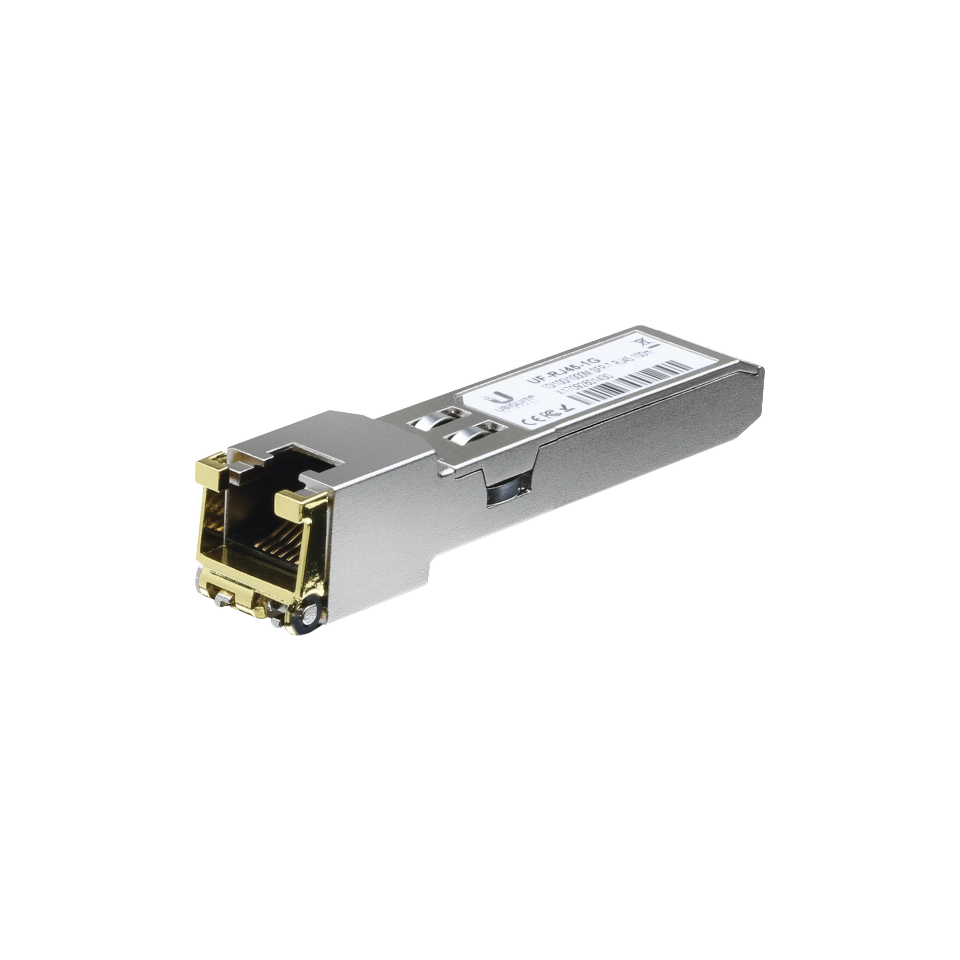 UFIBER MÓDULO ETHERNET RJ45 A SFP+ 1/10 GBPS, DISTANCIA HASTA 100 M (1 GBPS) O 30 M (10 GBPS)-Transceptores de Fibra-UBIQUITI-Bsai Seguridad & Controles