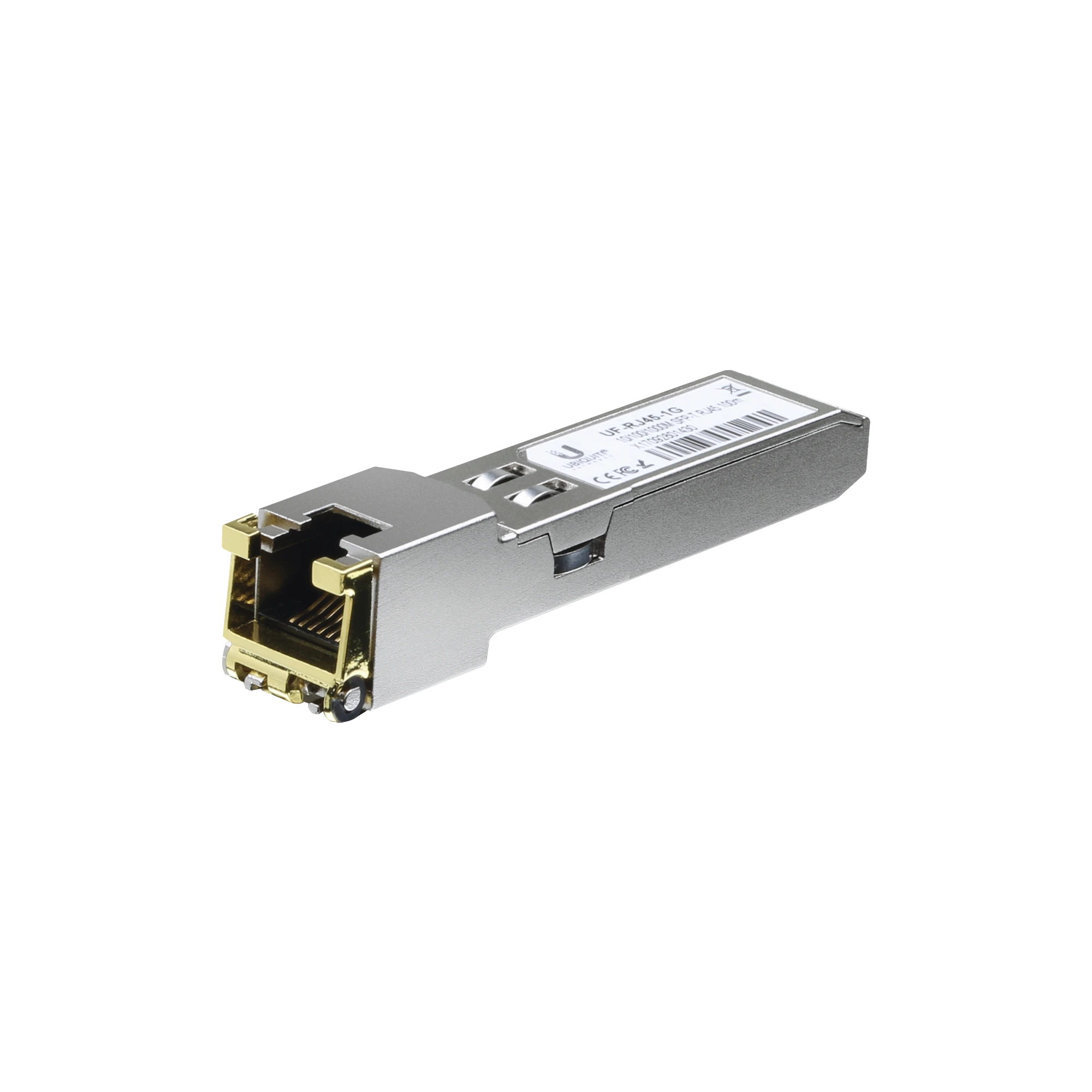 UFIBER MÓDULO ETHERNET RJ45 A SFP+ 1/10 GBPS, DISTANCIA HASTA 100 M (1 GBPS) O 30 M (10 GBPS)-Transceptores de Fibra-UBIQUITI-Bsai Seguridad & Controles