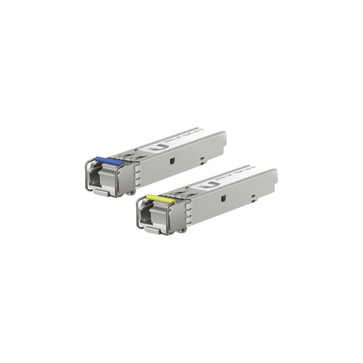 UFIBER MÓDULO SFP, TRANSCEPTOR MINIGIBIC MONOMODO 1.25 GBPS, DISTANCIA 3KM, UN CONECTOR LC-Transceptores de Fibra-UBIQUITI NETWORKS-Bsai Seguridad & Controles