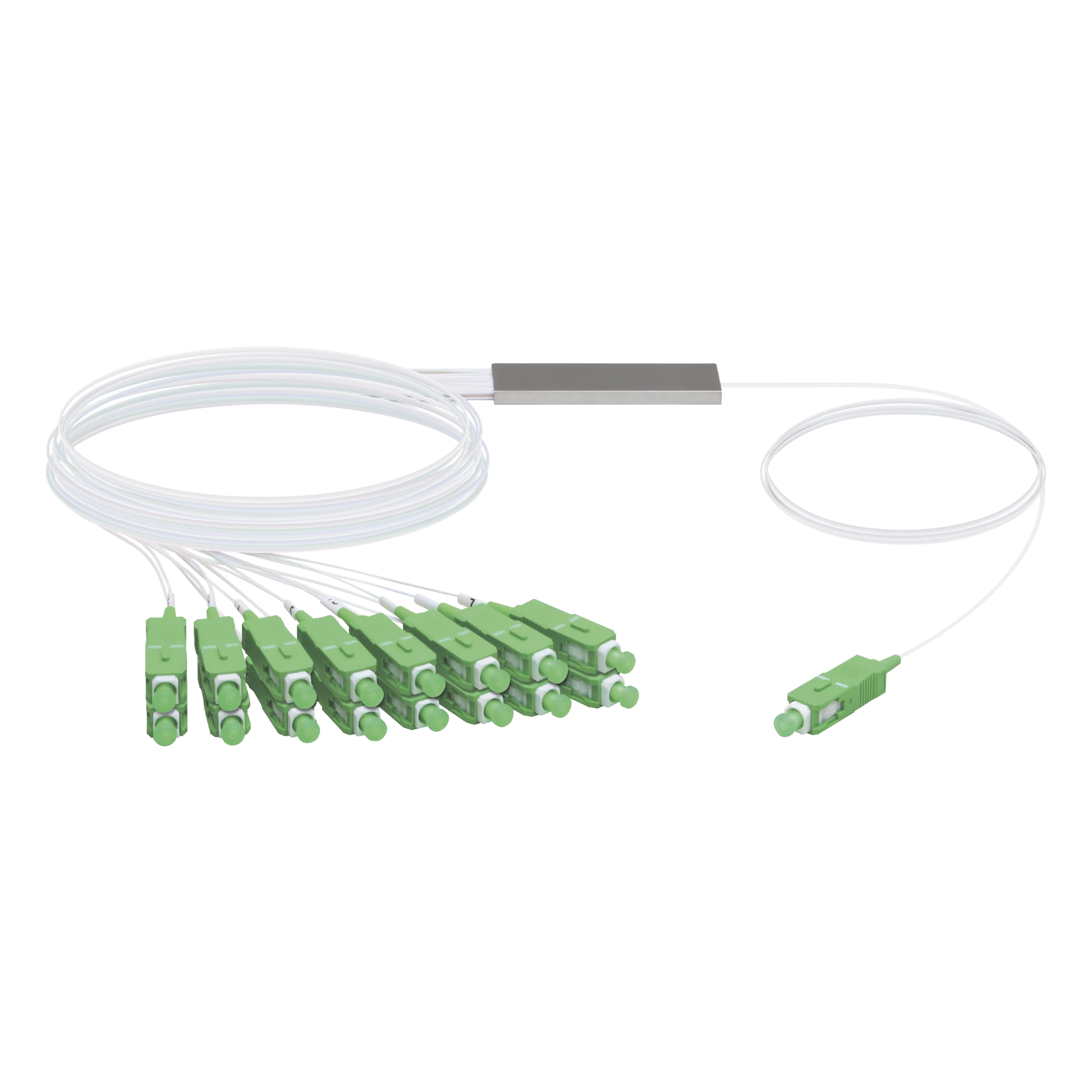 UFIBER SPLITTER (DIVISOR ÓPTICO) PLC 1 X 16, CON CONECTORES SC/APC-Redes FTTH/PON-UBIQUITI NETWORKS-Bsai Seguridad & Controles