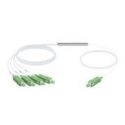 UFIBER SPLITTER (DIVISOR ÓPTICO) PLC 1 X 4, CON CONECTORES SC/APC-Redes FTTH/PON-UBIQUITI-Bsai Seguridad & Controles