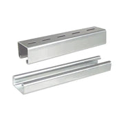 UNICANAL LISO 4X2, 3000 MM, CON ACABADO ELECTROZINC-Montajes Charola-CHAROFIL-Bsai Seguridad & Controles