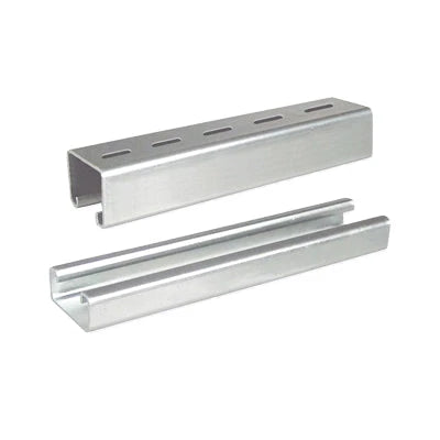 UNICANAL PERFORADO 4X2, 3000 MM, CON ACABADO ELECTRO ZINC-Montajes Charola-CHAROFIL-Bsai Seguridad & Controles