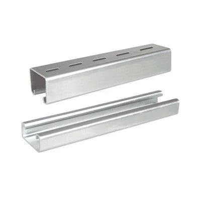 UNICANAL PERFORADO, 4X4, 3000 MM, ACABADO ELECTROZINC-Montajes Charola-CHAROFIL-Bsai Seguridad & Controles