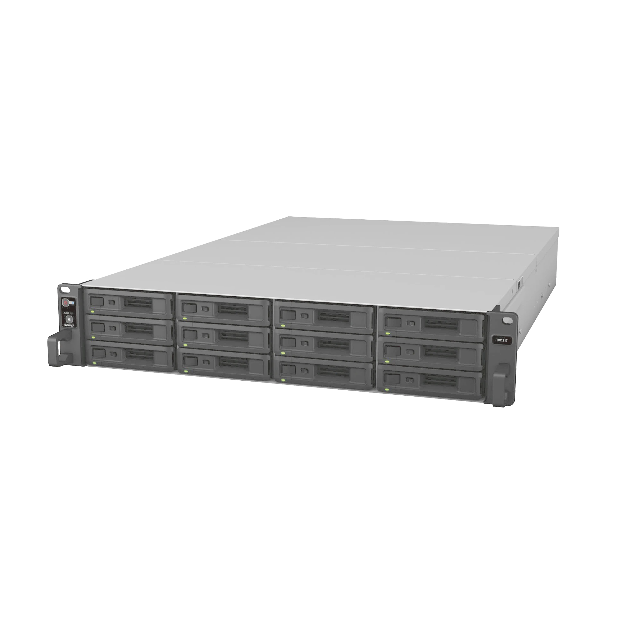 UNIDAD DE EXPANSIÓN DE 12 / PARA USO EN RACK / DOBLE FUENTE DE PODER-Almacenamiento NAS-SAN-eSATA-SYNOLOGY-Bsai Seguridad & Controles