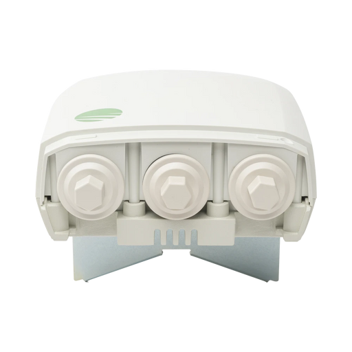 UNIDAD TERMINAL MULTIHAUL? TU, 90°, 100 MBPS ACTUALIZABLES A 1000MBPS, 3 PUERTOS RJ-45 (SALIDA POE HABILIDATA EN 2 PUERTOS), MONTAJE E INYECTOR POE INCLUIDOS, IP65, COLOR BLANCO-Enlaces PtP y PtMP-SIKLU-Bsai Seguridad & Controles