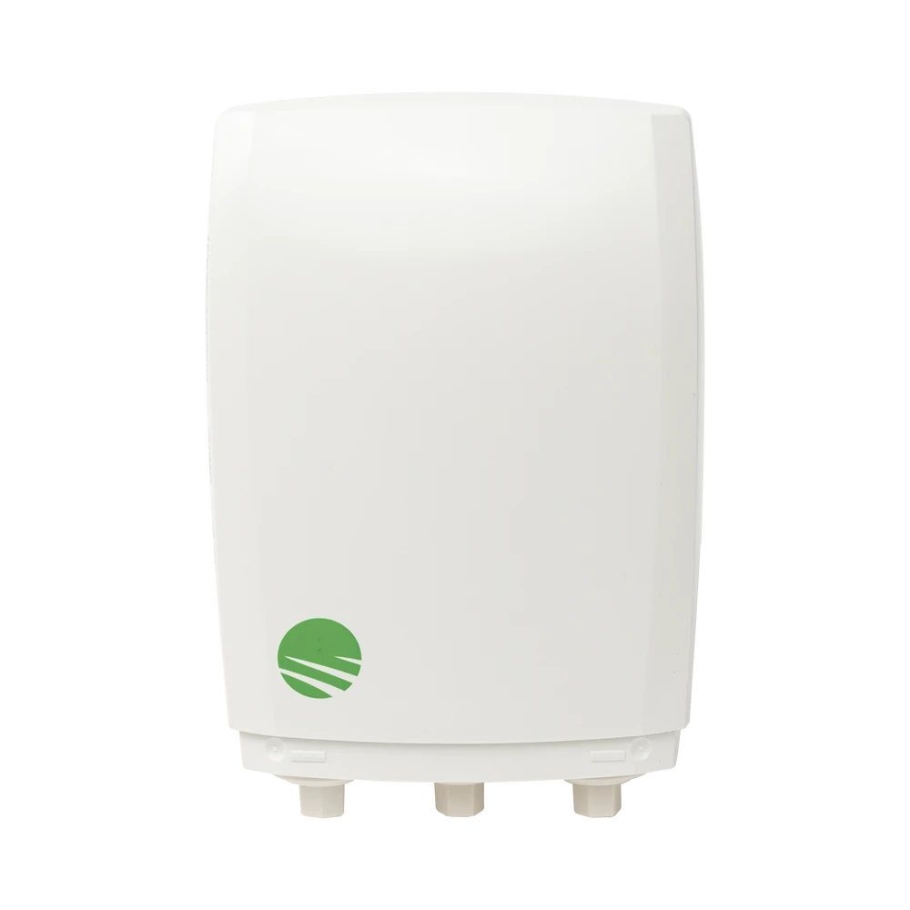 UNIDAD TERMINAL MULTIHAUL? TU, 90°, 100 MBPS ACTUALIZABLES A 1000MBPS, 3 PUERTOS RJ-45 (SALIDA POE HABILIDATA EN 2 PUERTOS), MONTAJE E INYECTOR POE INCLUIDOS, IP65, COLOR BLANCO-Enlaces PtP y PtMP-SIKLU-Bsai Seguridad & Controles