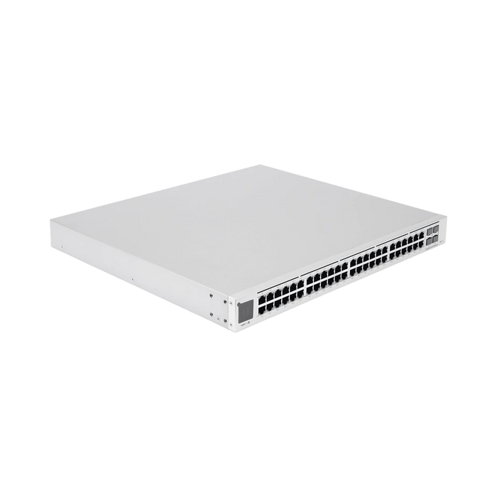 UNIFI SWITCH USW-PRO-48-POE GEN2, CAPA 3 DE 48 PUERTOS POE 802.3AT/BT + 4 PUERTOS 1/10G SFP+, 600W, PANTALLA INFORMATIVA-Switches-UBIQUITI NETWORKS-Bsai Seguridad & Controles