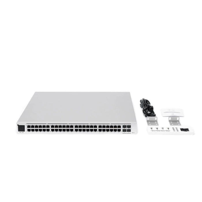 UNIFI SWITCH USW-PRO-48-POE GEN2, CAPA 3 DE 48 PUERTOS POE 802.3AT/BT + 4 PUERTOS 1/10G SFP+, 600W, PANTALLA INFORMATIVA-Switches-UBIQUITI NETWORKS-Bsai Seguridad & Controles