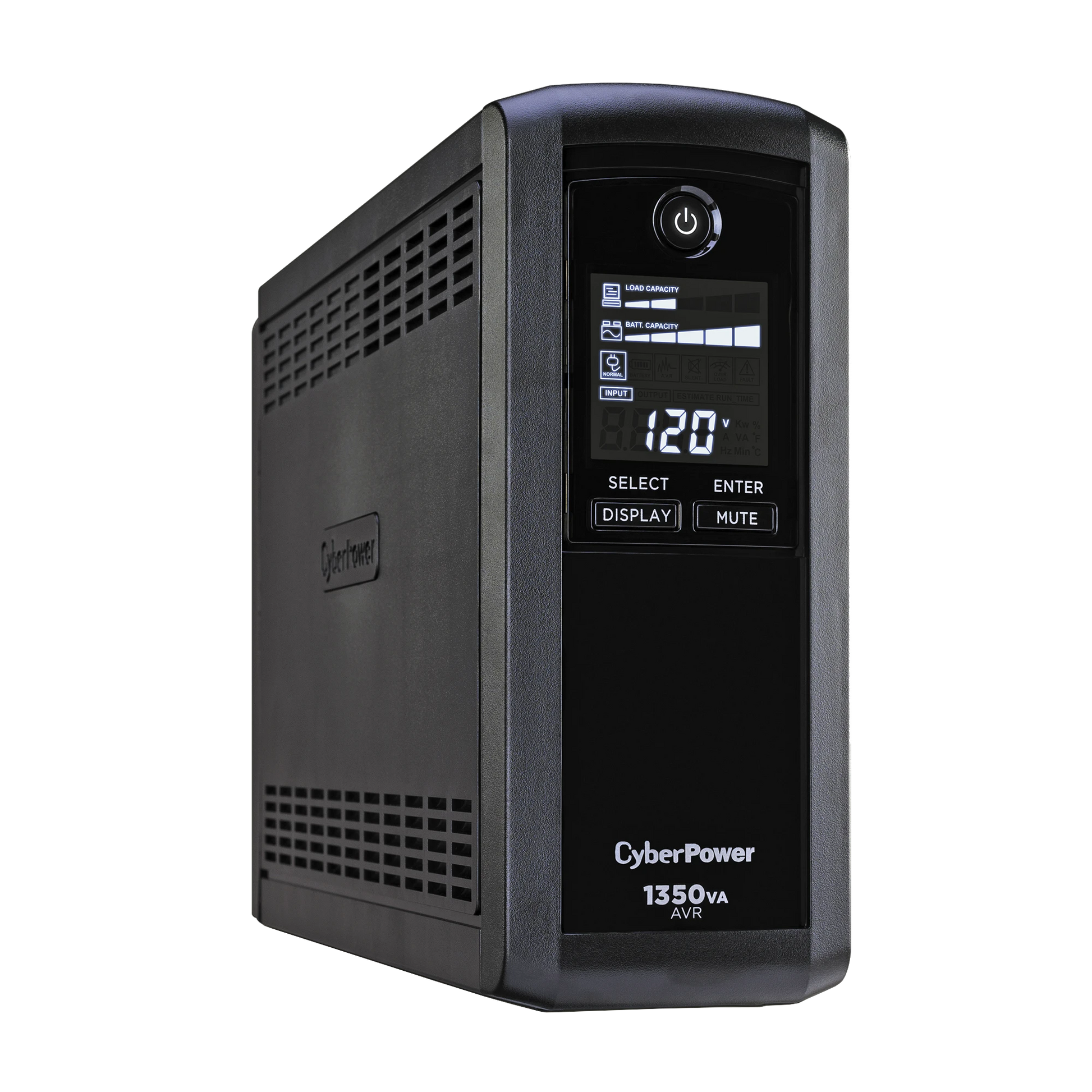 UPS DE 1350 VA/815 W, TOPOLOGÍA LÍNEA INTERACTIVA, ENTRADA 120 VCA NEMA 5-15P, TIPO MINI TORRE, CON 10 TOMAS NEMA 5-15R-Ups/No Break-CYBERPOWER-Bsai Seguridad & Controles