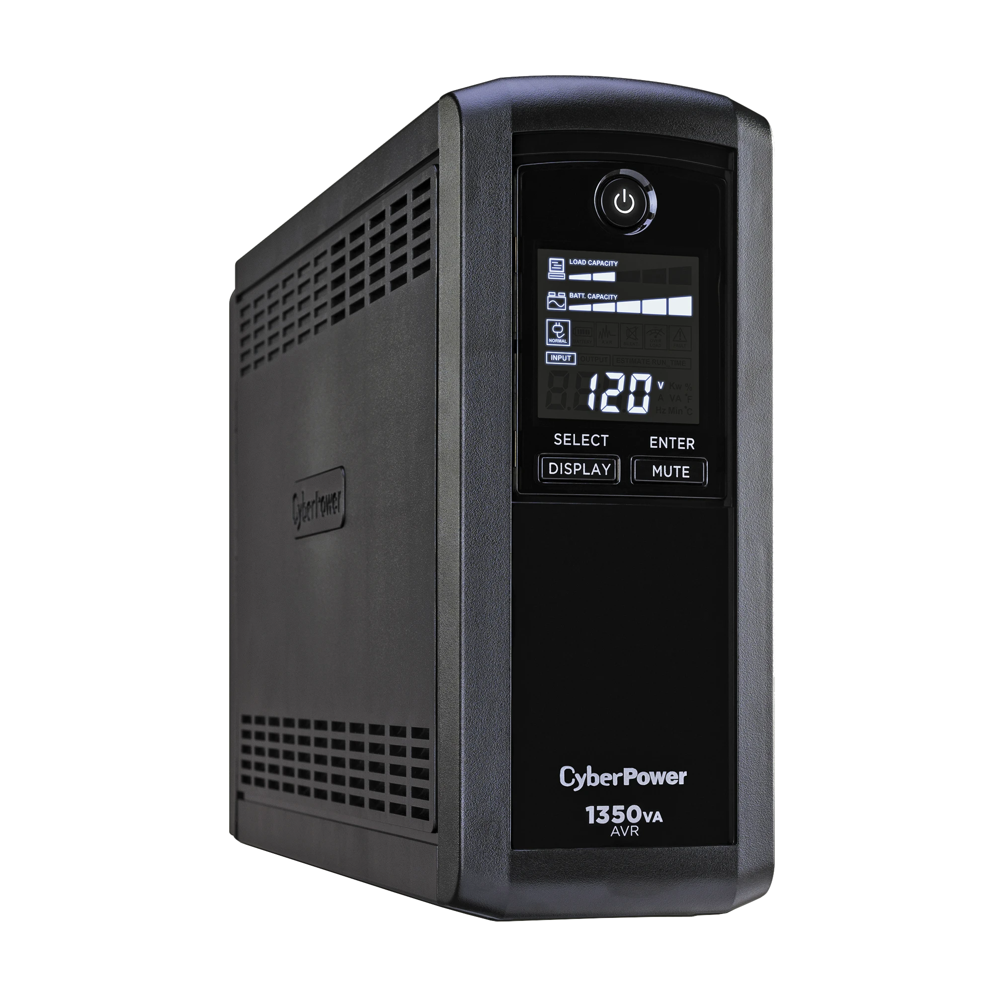 UPS DE 1350 VA/815 W, TOPOLOGÍA LÍNEA INTERACTIVA, ENTRADA 120 VCA NEMA 5-15P, TIPO MINI TORRE, CON 10 TOMAS NEMA 5-15R-Ups/No Break-CYBERPOWER-Bsai Seguridad & Controles