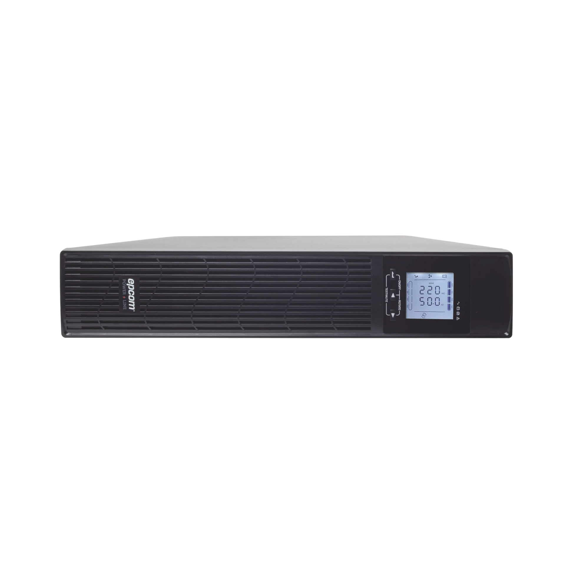 UPS DE 3000VA/2700W / TOPOLOGÍA ON-LINE DOBLE CONVERSIÓN / ENTRADA Y SALIDA DE 120 VCA / CLAVIJA DE ENTRADA NEMA 5-30P / PANTALLA LCD CONFIGURABLE / FORMATO RACK/TORRE-Ups/No Break-EPCOM POWERLINE-Bsai Seguridad & Controles