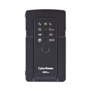 UPS DE 650 VA/400 W, TOPOLOGÍA STANDBY, COMPACTO, ENTRADA 120 VCA NEMA 5-15P, CON 3 TOMAS RESPALDO/PROTECCIÓN Y 3 TOMAS SOLO PROTECCIÓN NEMA 5-15R-Ups/No Break-CYBERPOWER-Bsai Seguridad & Controles