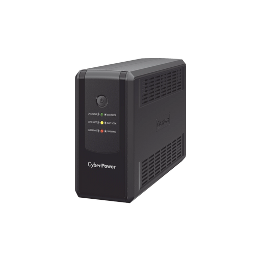 UPS DE 750 VA/375 W, TOPOLOGÍA LÍNEA INTERACTIVA, ENTRADA 120 VCA NEMA 5-15P, Y 8 SALIDAS NEMA 5-15R, PUERTO USB, CON REGULADOR DE VOLTAJE (AVR)-Ups/No Break-CYBERPOWER-Bsai Seguridad & Controles