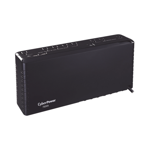 UPS DE 750 VA/375 W, TOPOLOGÍA STANDBY, ENTRADA 120 VCA NEMA 5-15P, DE ESCRITORIO, CON 8 TOMAS NEMA 5-15R-Ups/No Break-CYBERPOWER-Bsai Seguridad & Controles
