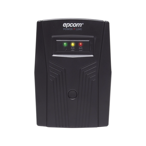 UPS DE 850VA/510W / TOPOLOGÍA LÍNEA INTERACTIVA / ENTRADA Y SALIDA 120 VCA / REGULADOR DE VOLTAJE AVR 80-150 VCA / CLAVIJA NEMA 5-15P / 4 TOMAS NEMA 5-15R-Ups/No Break-EPCOM POWERLINE-Bsai Seguridad & Controles