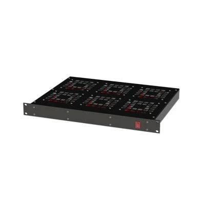 VENTILADOR PARA RACK 19" CON 6 ABANICOS. ENTRADA: 110 VCA-Accesorios para Rack/Gabinetes-LINKEDPRO-Bsai Seguridad & Controles