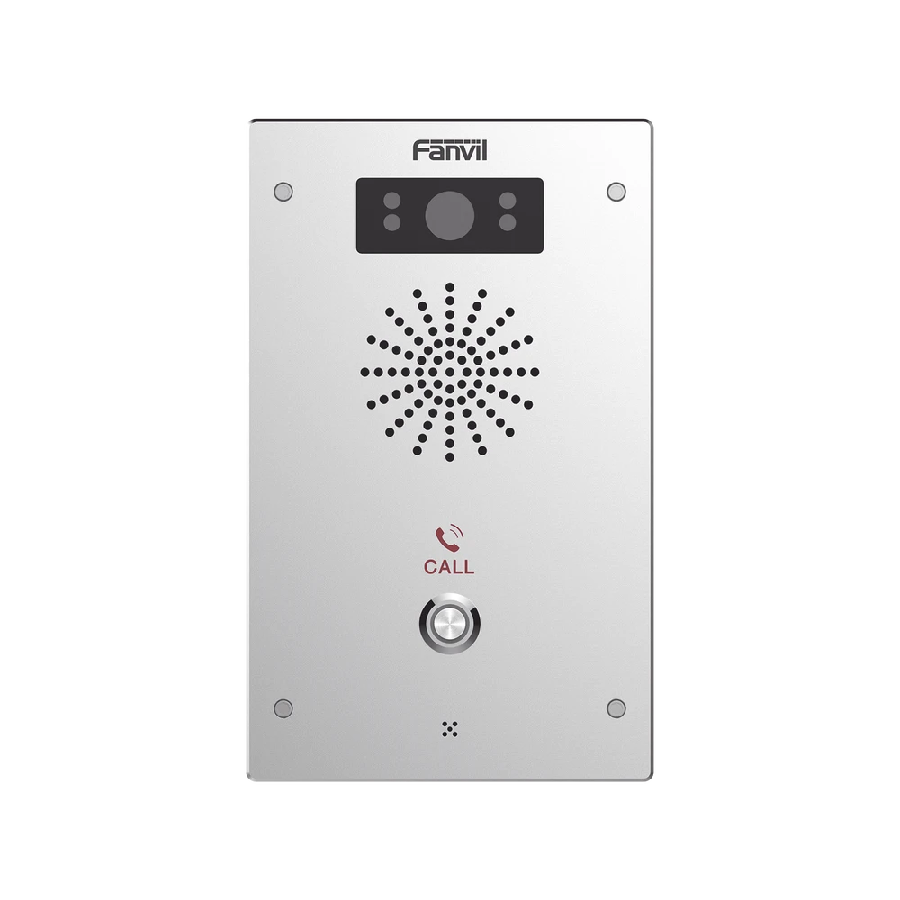 VIDEO INTERCOMUNICADOR IP, 2 LÍNEAS SIP, 2 RELEVADORES CON BOTÓN PARA LLAMADA, ANTI-VANDÁLICO, POE, IP65 E IK10, POE-Porteros-FANVIL-Bsai Seguridad & Controles