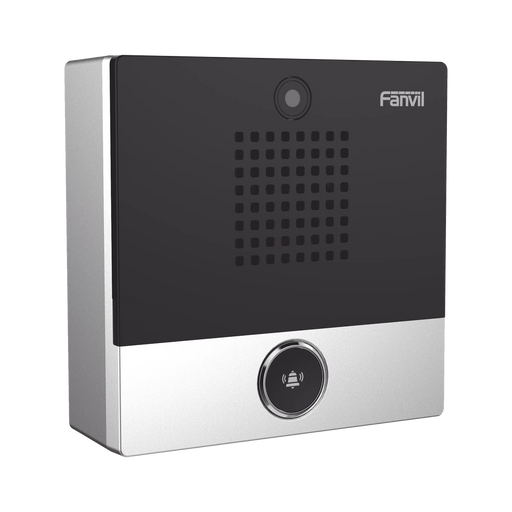 VIDEO INTERCOMUNICADOR PARA INTERIOR CON DISEÑO ELEGANTE, POE, CÁMARA 1MPX, 1 BOTON, 1 RELEVADOR INTEGRADO DE SALIDA Y ENTRADA-Porteros-FANVIL-Bsai Seguridad & Controles