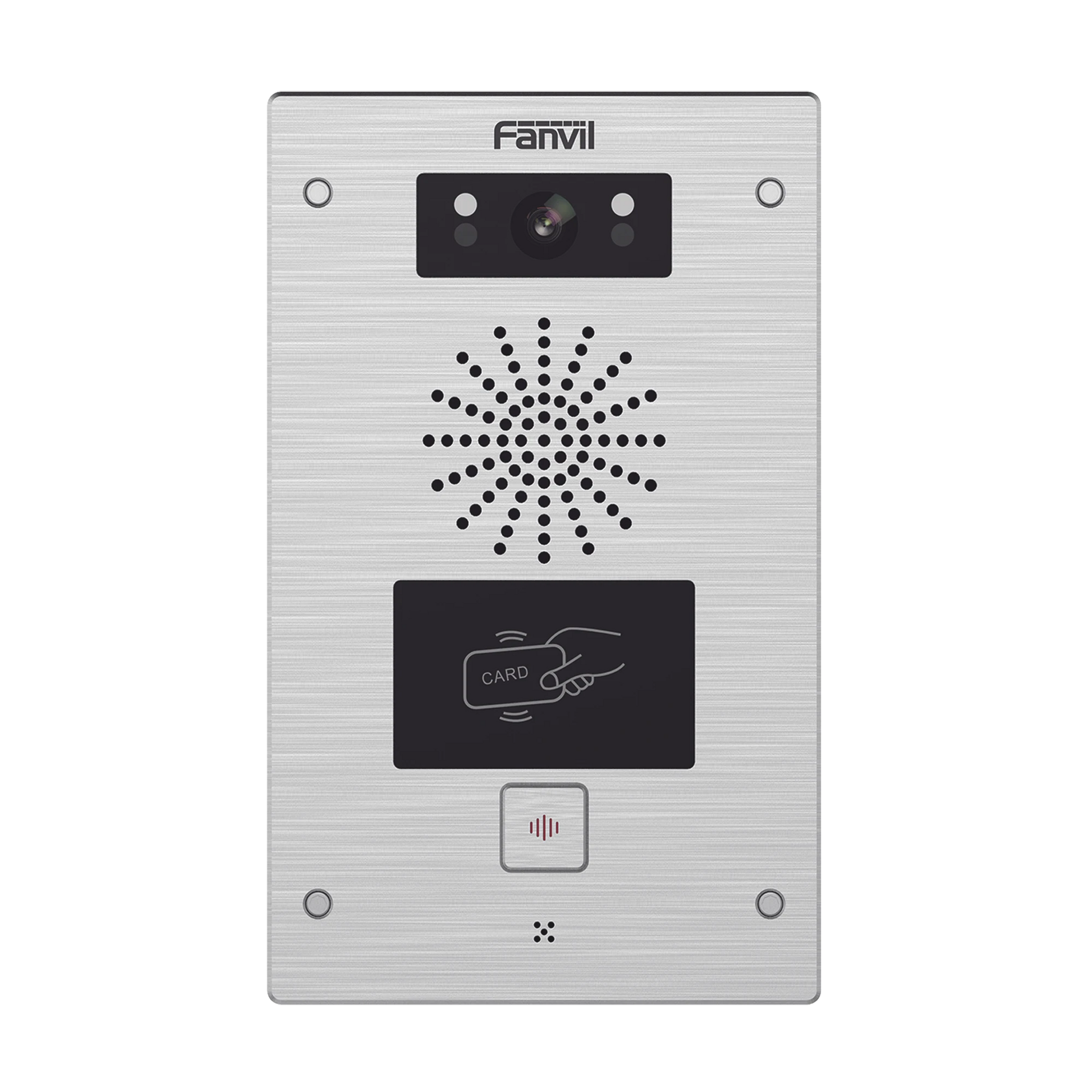 VIDEO PORTERO IP, 2 LÍNEAS SIP, 2 RELEVADORES, LECTOR DE TARJETA RFID, ONVIF, CON BOTÓN PARA LLAMADA, ANTI-VANDÁLICO, POE, IP65 E IK10, POE-VoIP y Telefonía IP-FANVIL-Bsai Seguridad & Controles