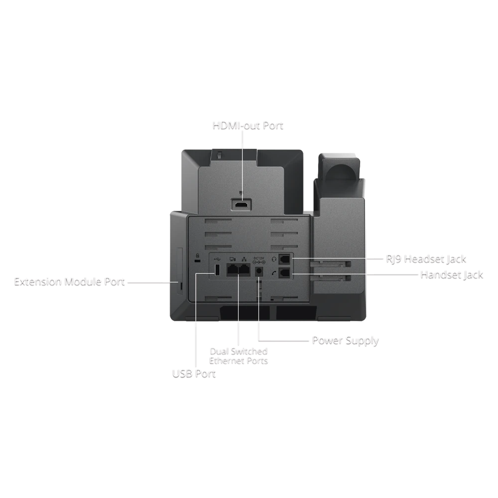 VIDEOTELÉFONO IP PANTALLA TÁCTIL CON ANDROID DE 16 LÍNEAS, DOBLE PUERTO GIGABIT, POE/POE+-VoIP y Telefonía IP-GRANDSTREAM-Bsai Seguridad & Controles