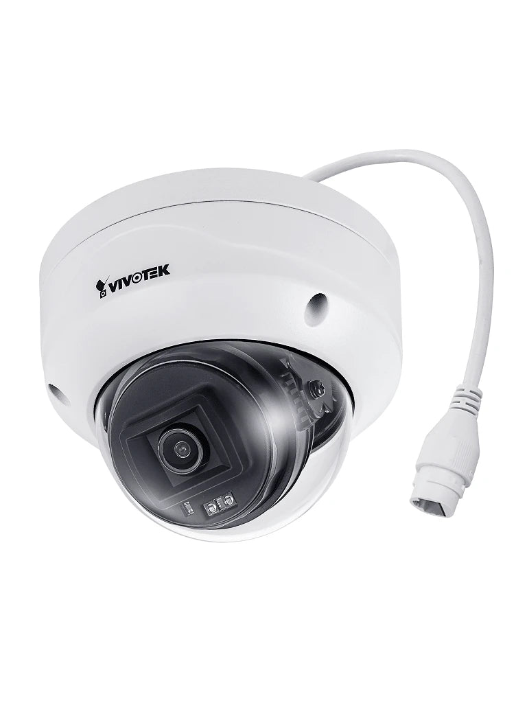 VIVOTEK FD9380H - CAMARA IP DOMO EXTERIOR 5MP/ H265/LENTE FIJO 2.8MM/ IR 30 MTS/ WDR PRO/ SNV/SMART STREAM III/ #HOTSALE-Domo-VIVOTEK-Bsai Seguridad & Controles