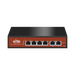 SWITCH FAST-ETHERNET POE NO ADMINISTRABLE DE LARGO ALCANCE, HASTA 250M, CON 4 X 10/100MBPS + 2 X 100/100MBPS, 65 W-Switches PoE-WI-TEK-WI-PS205-Bsai Seguridad & Controles