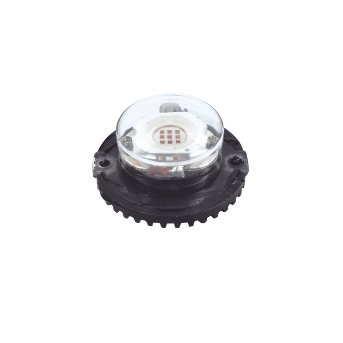 LAMPARA DE 1 LED, COLOR AMBAR-Estrobos/Giratorias-EPCOM INDUSTRIAL-X120-A-Bsai Seguridad & Controles