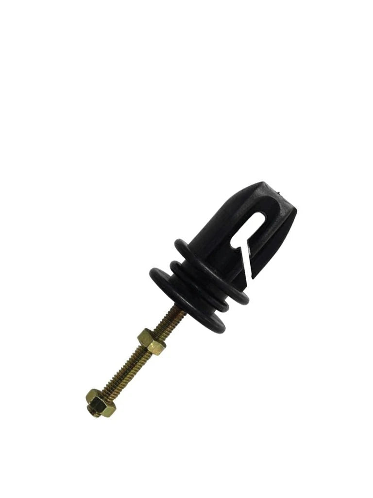 YONUSA AP401 - AISLADOR 3 EN 1 DE PASO, ESQUINA Y TENSOR PARA CERCOS ELECTRICOS / RESISTENTE A LA CORROSION / RESISTENCIA DE TENSION DE 70 A 120 KGS-Aisladores-YONUSA-Bsai Seguridad & Controles