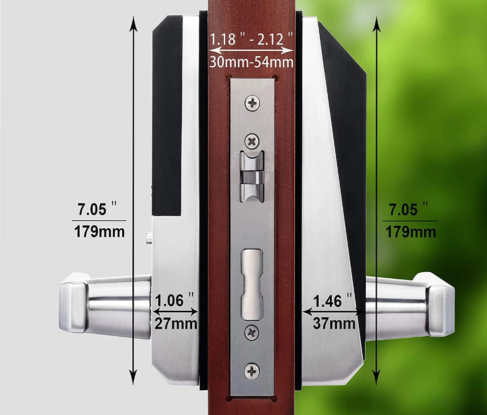ZKTECO AL10DB - CERRADURA INTELIGENTE CON TECLADO TÁCTIL / 100 TARJETAS MF 13.56 MHZ/ 100 CONTRASEÑAS / IZQUIERDA Y DERECHA/ APP SMARTKEY GENERA CONTRASEÑAS TEMPORALES PARA TUS DEPARTAMENTOS / #NUEVOZK-Inteligente-ZKTECO-Bsai Seguridad & Controles