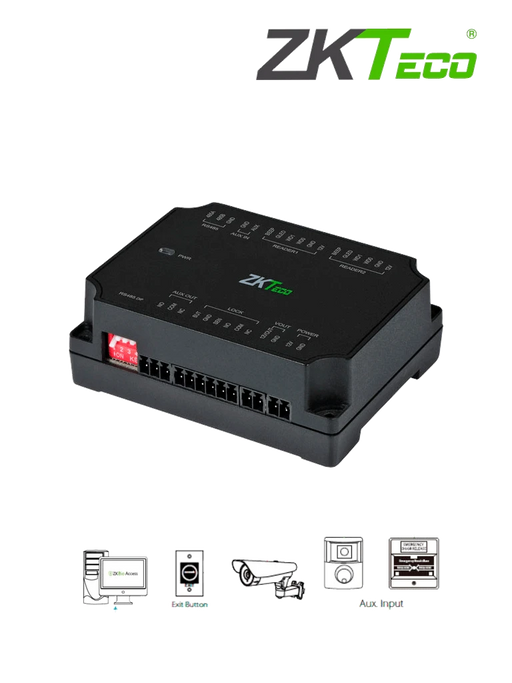 ZKTECO DM10 - PANEL DE EXTENSIÓN DE EQUIPO DE CONTROL DE ACCESO C2-260 (ZKT0720004) POR MEDIO DE RS485 / AGREGA DM10 PARA CONTROLAR HASTA 8 PUERTAS.-Paneles de Control-ZKTECO-Bsai Seguridad & Controles