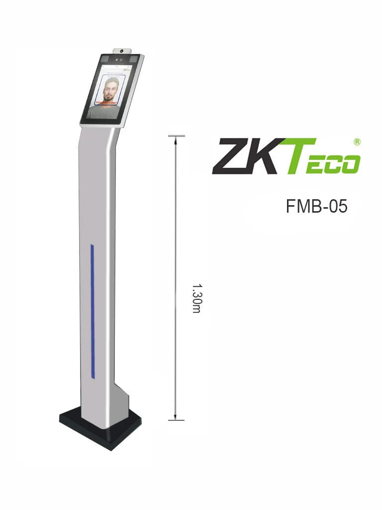 ZKTECO FMB05 - SOPORTE PARA INTERIORES PARA EQUIPOS DE PARED CON MEDICIÓN DE TEMPERATURA SPEEDFACE V5L Y PROFACE X ZKTECO / DIMENSIONES 321X288X MM-Accesorios - Control de Acceso-ZKTECO-Bsai Seguridad & Controles
