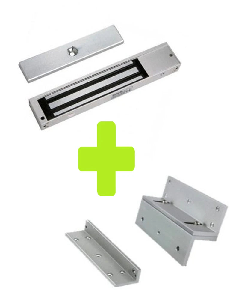 ZKTECO LM2805LEDPACK - PAQUETE DE CERRADURA MAGNÉTICA CON INDICADOR LED DE 200 KG, CUENTA CON ENTRADAS PARA CONEXIÓN DE SENSOR DE PUERTA , VOLTAJE DE 12VDC INCLUYE SOPORTE LMB280ZL EN ZL PARA INSTALACIÓN / #NUEVOZK-Magnética-ZKTECO-Bsai Seguridad & Controles