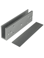 ZKTECO LMB280U - SOPORTE EN U PARA PUERTAS DE VIDRIO SIN MARCO COMPATIBLE CON CERRADURA MAGNÉTICA CON CLAVE ZKT0850002 / #NUEVOZK-Accesorios-ZKTECO-Bsai Seguridad & Controles