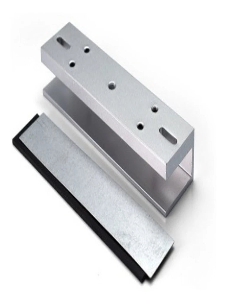 ZKTECO LMB280U - SOPORTE EN U PARA PUERTAS DE VIDRIO SIN MARCO COMPATIBLE CON CERRADURA MAGNÉTICA CON CLAVE ZKT0850002 / #NUEVOZK-Accesorios-ZKTECO-Bsai Seguridad & Controles