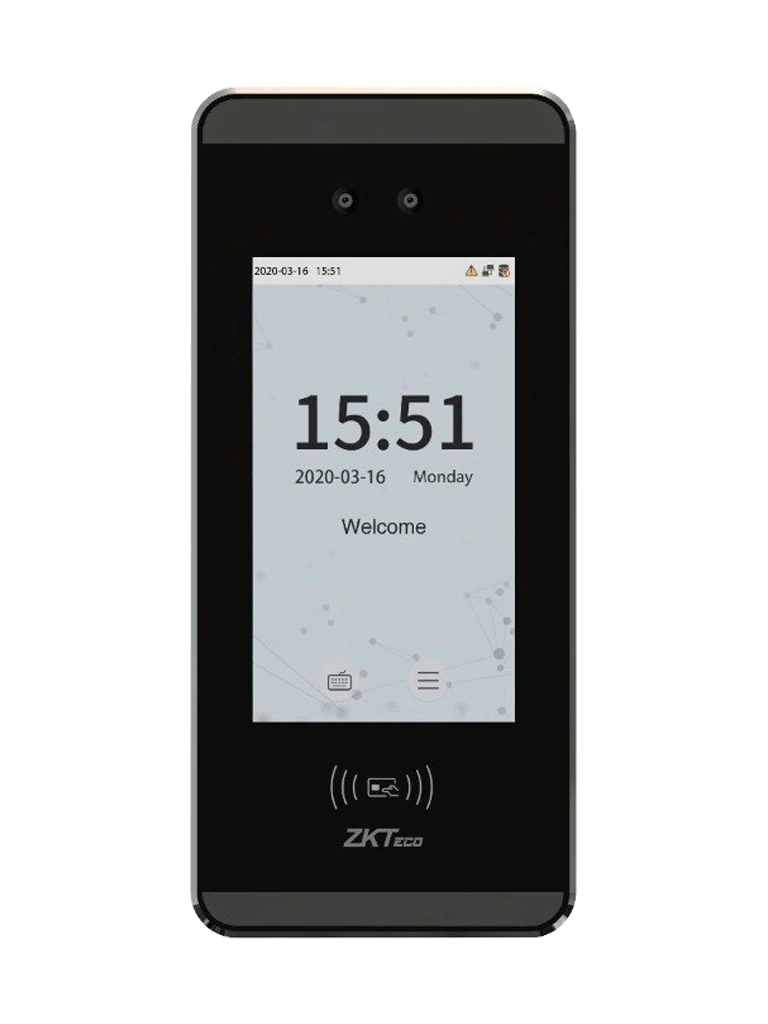 ZKTECO MINIACPLUS - CONTROL DE ACCESO Y ASISTENCIA FACIAL / 3000 ROSTROS / 3000 TARJETAS ID 125KHZ / ADMS / LICENCIA DE BIO ACCESS MTD GRATIS / #NUEVOZK-Facial-ZKTECO-Bsai Seguridad & Controles