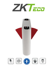 ZKTECO PROENTRANCE FB02FP - FLAP BARRIER DE ACERO INOXIDABLE DOBLE FLAP/ 30 PERSONAS POR MINUTO /RFID + FP /VIENE CON 2 LECTORES DE HUELLA FR1500 Y UN PANEL INBIO206 PRO-Flap Barriers-ZKTECO-Bsai Seguridad & Controles