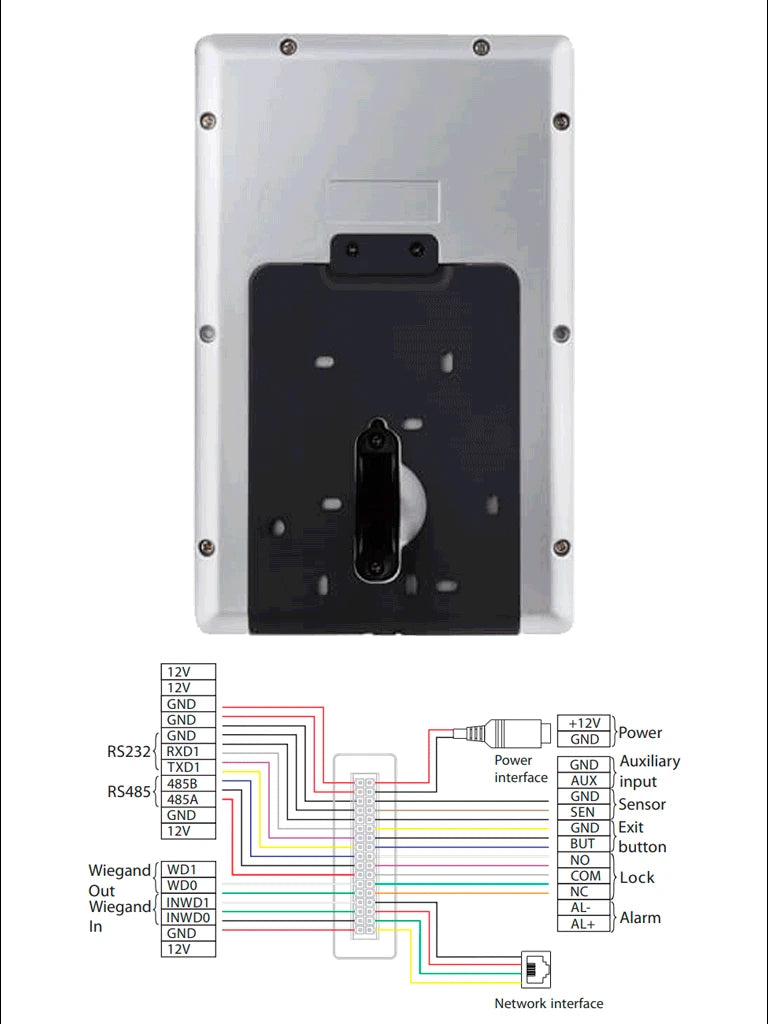 ZKTECO PROFACE X- TERMINAL DE CONTROL DE ACCESO CON RECONOCIMIENTO FACIAL / PARA EXTERIOR/ 50 000 ROSTROS/ 8 PULGADAS /IP68 /IK04/ LECTURA DE TARJETAS ID-Facial-ZKTECO-Bsai Seguridad & Controles